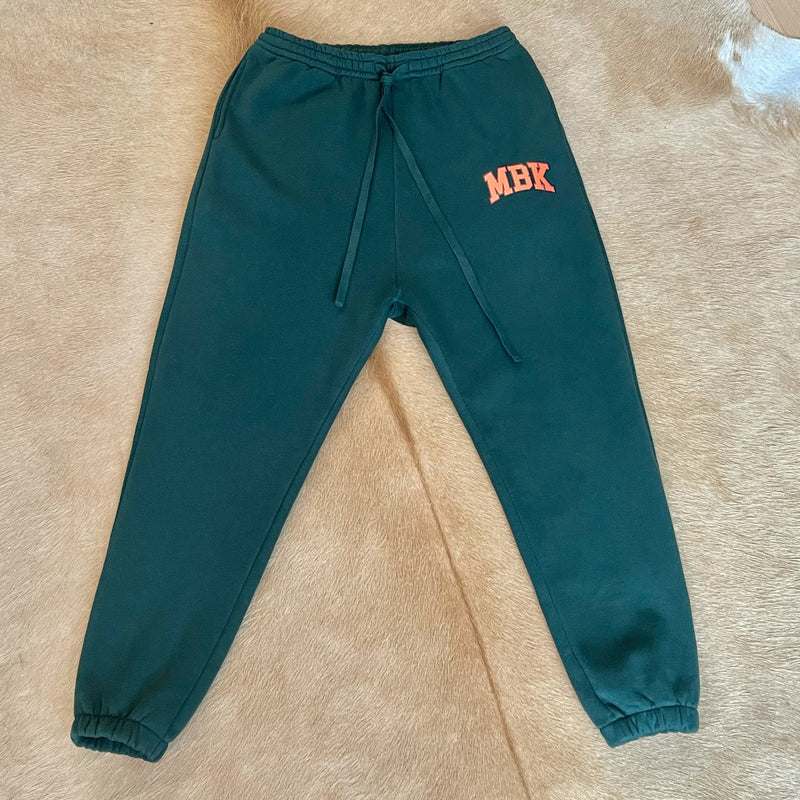 THE "MBK" FOREST GREEN JOGGER