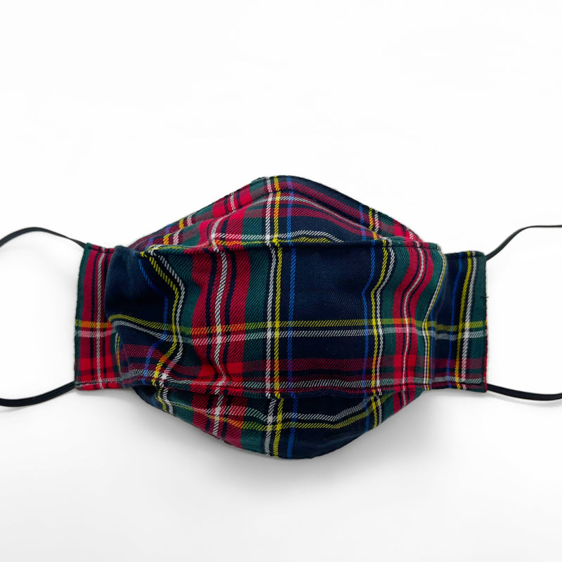 Plaid “NEW” curve red/green Mask